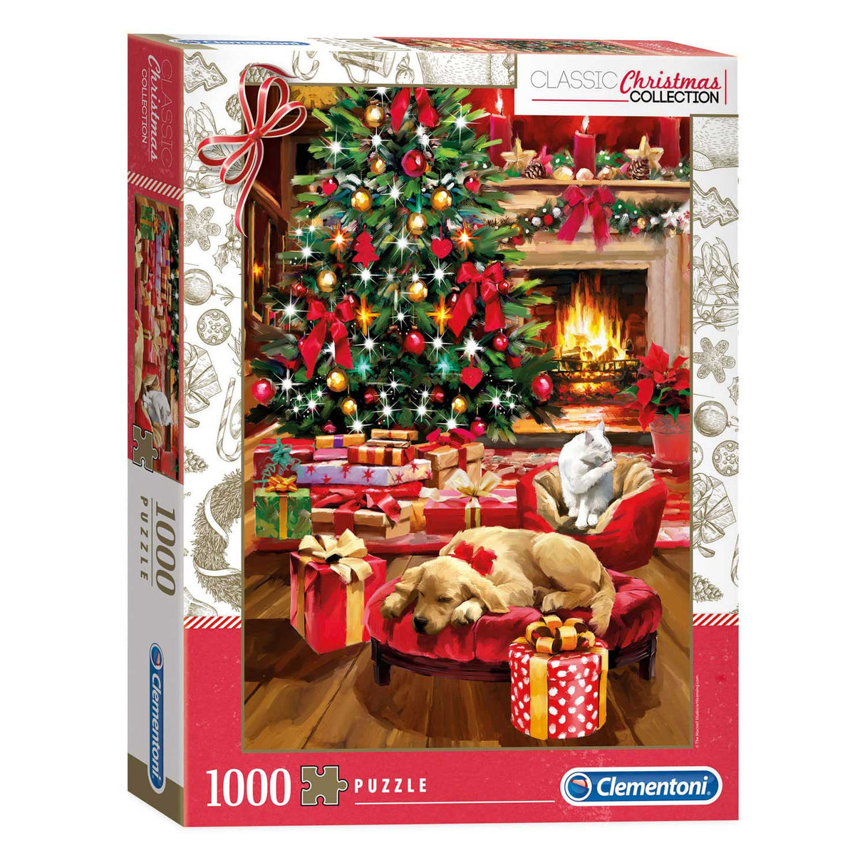 Clementoni Puzzle Weihnachten, 1000 Teile.