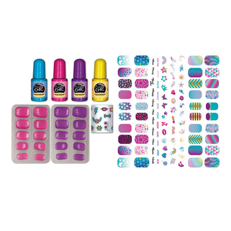 Clementoni Crazy Chic - Fluo -Nägel