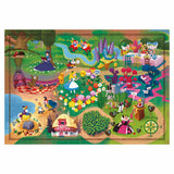 Clementoni World Map Puzzle Alice im Wunderland, 1000st.
