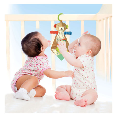 Clementoni Baby – Plüsch-Rasselbär