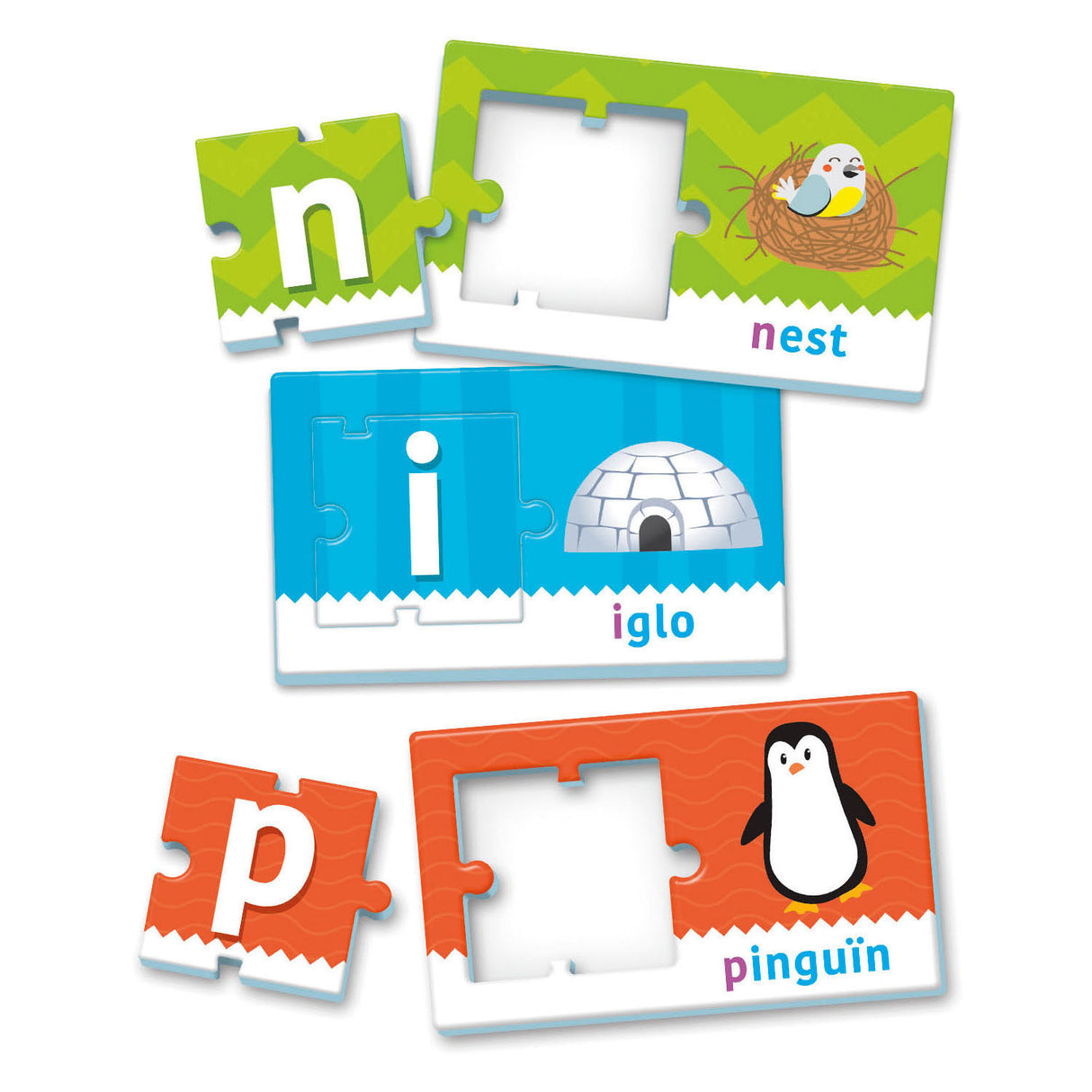 Clementoni Alphabet-Puzzle aus Pappe