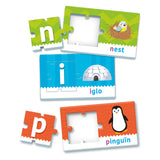 Clementoni Alphabet-Puzzle aus Pappe