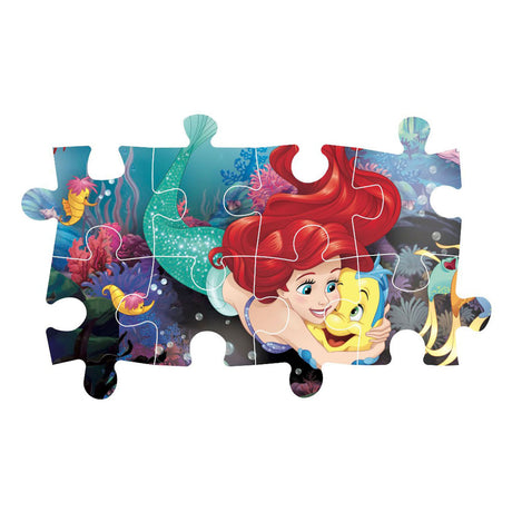 Clementoni Maxi-Puzzle Disney kleine Meerjungfrau, 24 Teile.