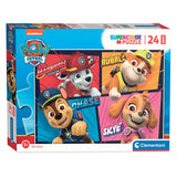 Clementoni Maxi-Puzzle Paw Patrol, 24 Teile.