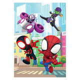 Clementoni – Puzzle – 60 Maxi-Teile – Marvel Spider-Man und seine wunderbaren Freunde – Kinderpuzzle – ab 4 Jahren