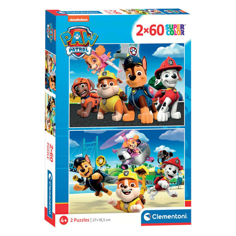 Clementoni Puzzle Paw Patrol, 2x60tlg.