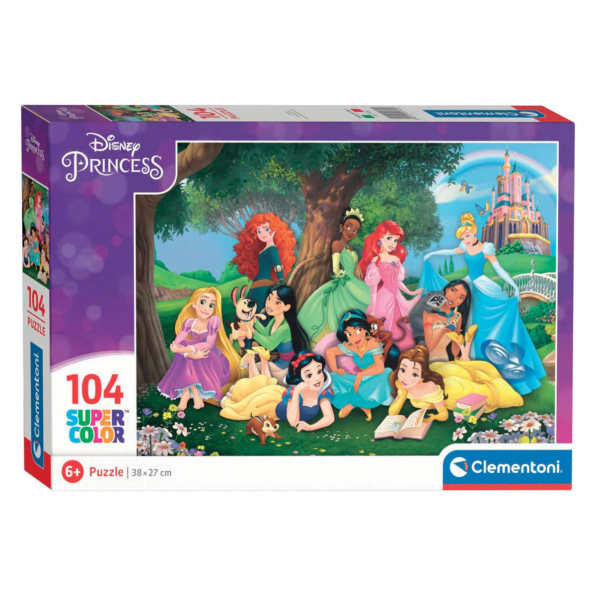 Clementoni-Puzzle - Disney-Prinzessin, 104 Teile.