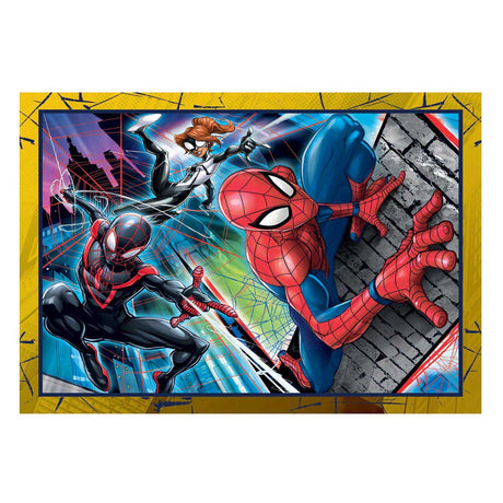 Clementoni-Puzzles Marvel Spiderman, 4in1