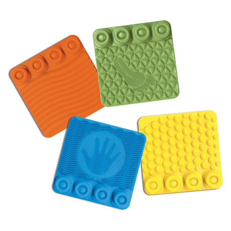Clementoni Soft Clemmy – Miffy Sinnespfad – Sinnesspielzeug – Spielmatte – Babyblöcke und Spielmatte – mit Stapelblöcken aus weichem Schaumstoff – 6–36 Monate