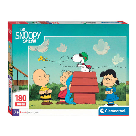 Clementoni Puzzle Erdnüsse Snoopy, 180 Teile.