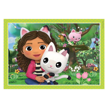 Clementoni Supercolor 4in1 Puzzle Gabbys Puppenhaus 12-24 Teile