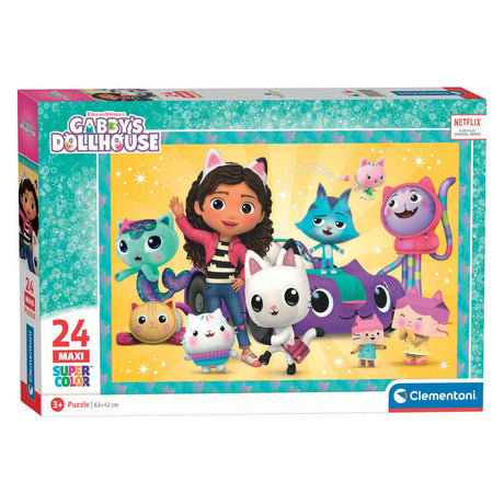 Clementoni PZL 24 Maxi Gabbys Puppenhaus 1