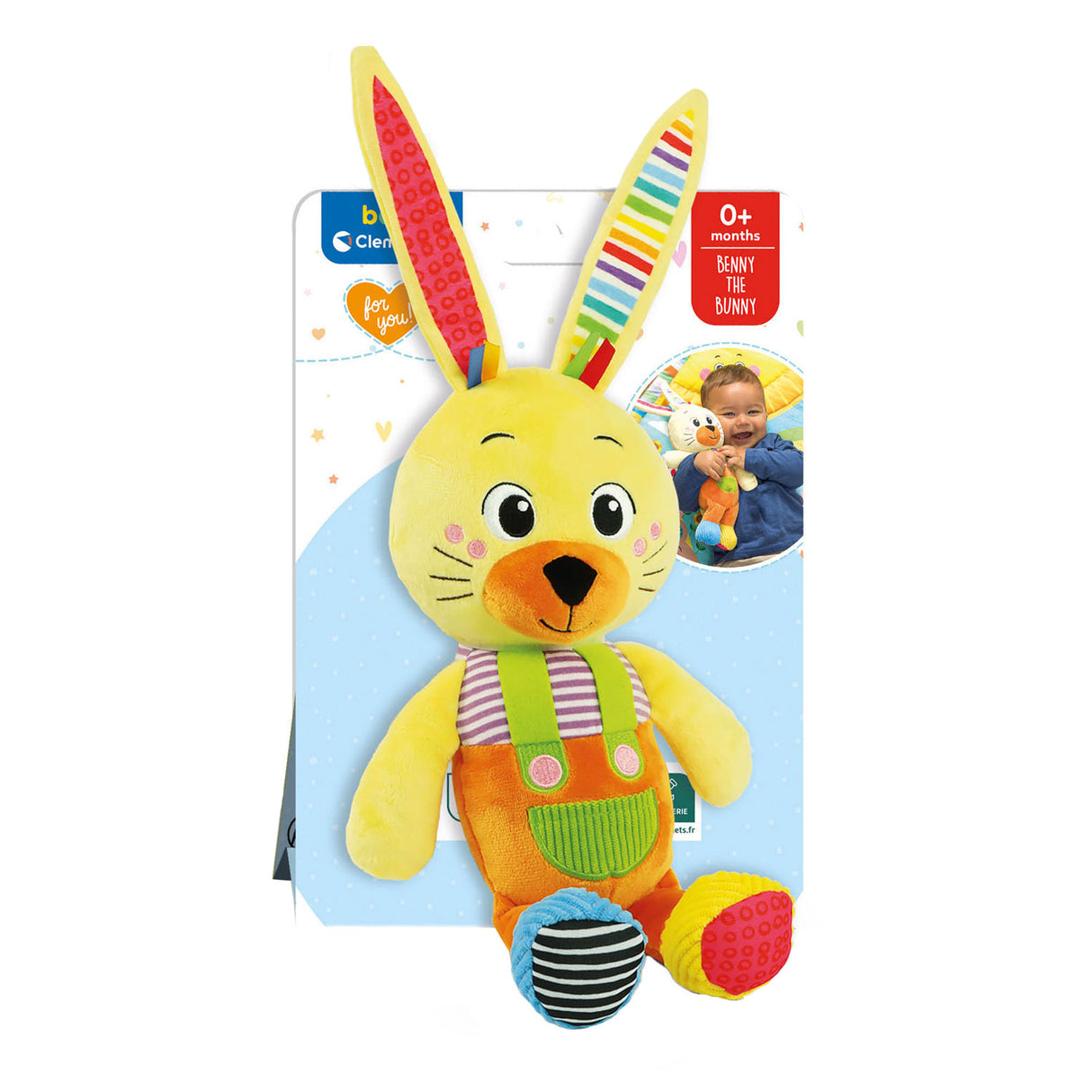 Clementoni Baby mein erstes Tier kuscheln - Kaninchen
