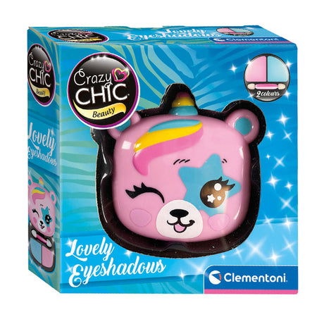 Clementoni Crazy Chic Lidschatten in Maskenschachtel Bär
