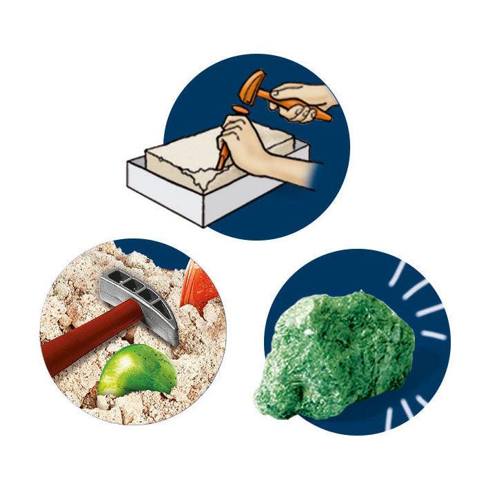 Clementoni Science and Game - Auf der Suche nach Steinen und Mineralien