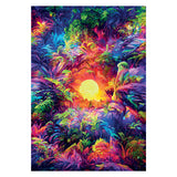 Clementoni Jigsaw Puzzle PSYSCHEDELIC JUNGLE Sunrise Colorboom, 500st.