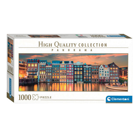 Clementoni Jigsaw Puzzle Panorama Bright Amsterdam, 1000st.