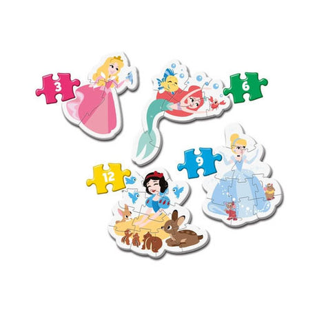 Clementoni Puzzle meine ersten Rätsel - Disney Prinzessin