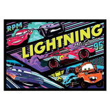 Clementoni Puzzle -Puzzle Superfarbe Glühen - Autos, 104st.