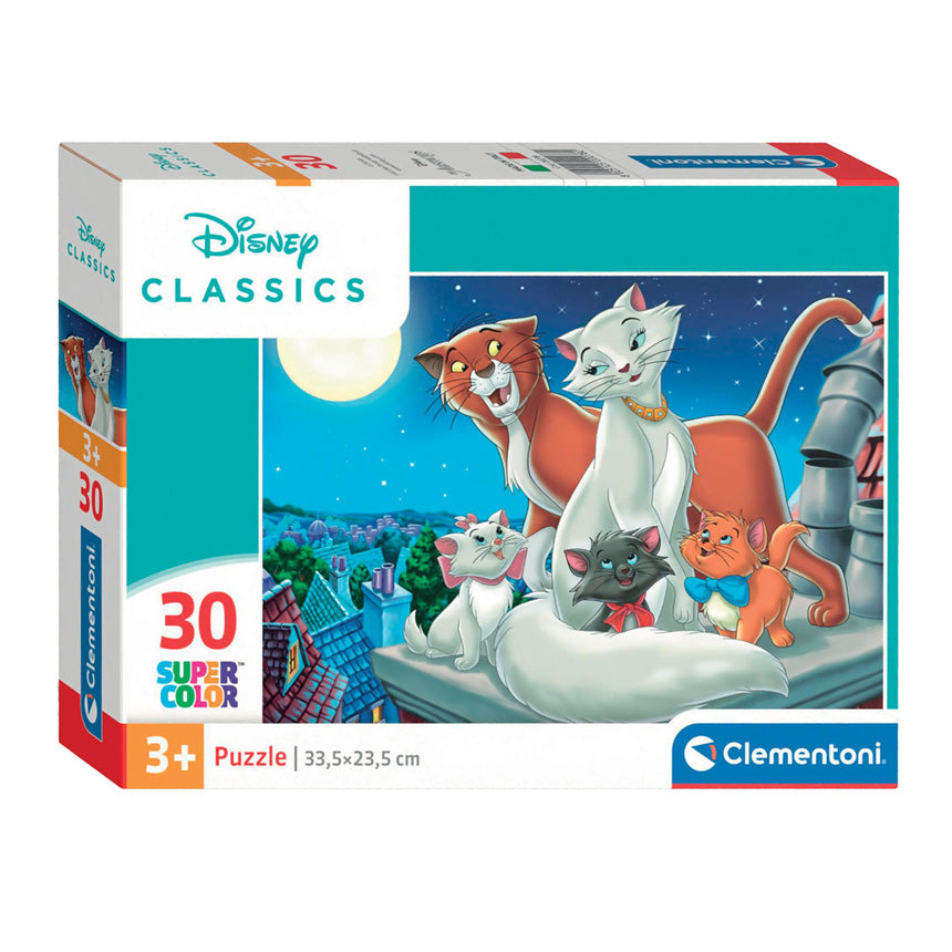 Clementoni Jigsaw Puzzle Super Color Disney Dieren, 30st.
