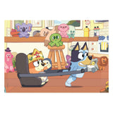 Clementoni Puzzle Superfarbe Blau, 2x60 Teile.