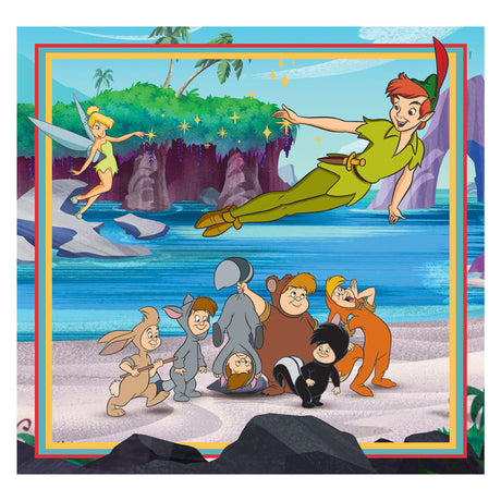 Disney Clementoni Jigsaw Puzzle Super Color Square Classics, 3x48st.