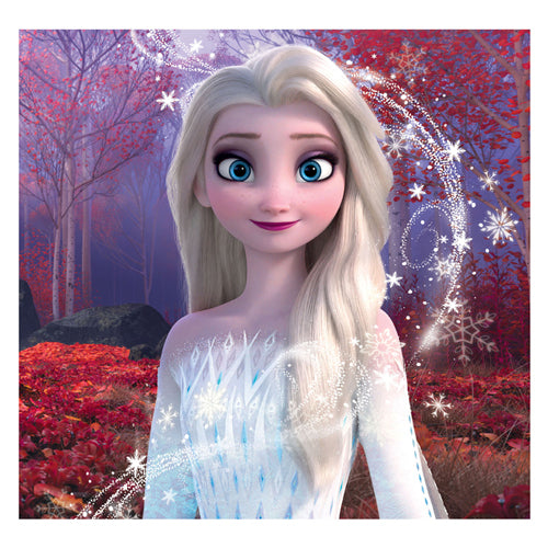 Disney Clementoni Jigsaw Puzzle Super Color Square Frozen, 3x48st.