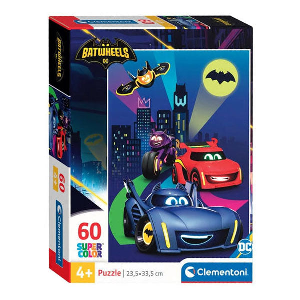 Clementoni - Puzzle - 60 Teile - Batwheels - Kinderpuzzle ab 4 Jahren