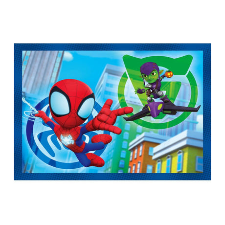 Clementoni Legpuzzel 4in1 Spidey und seine erstaunlichen Freunde
