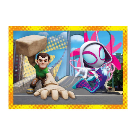 Clementoni Legpuzzel 4in1 Spidey und seine erstaunlichen Freunde