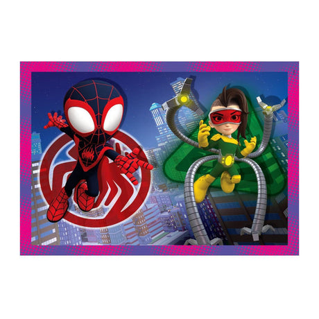 Clementoni Legpuzzel 4in1 Spidey und seine erstaunlichen Freunde