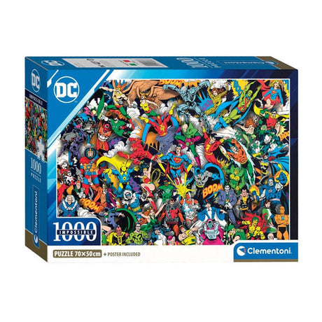 Clementoni Jigsaw Puzzle DC Comics Justice League, 1000st.