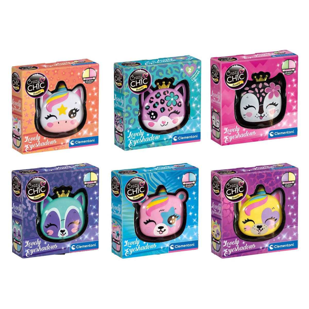 Clementoni Crazy Chic – Lidschatten
