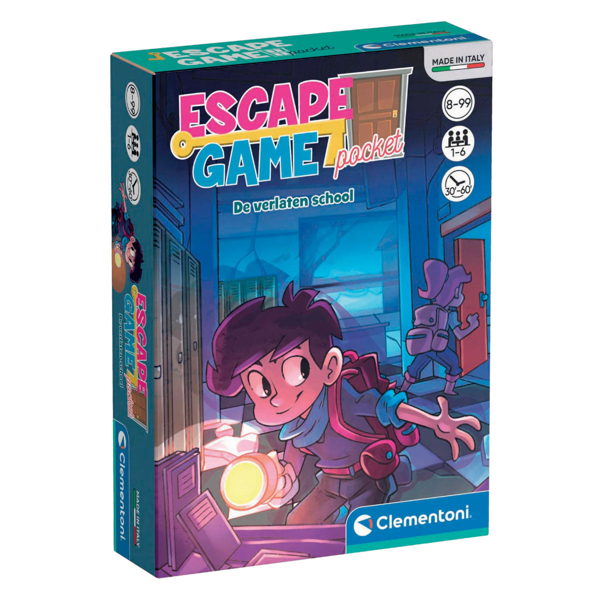 Clementoni Pocket Escape Game – Die verlassene Schule