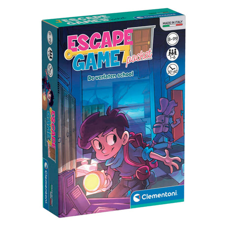 Clementoni Pocket Escape Game – Die verlassene Schule
