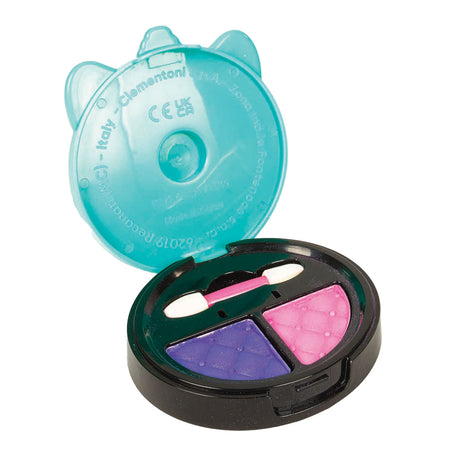 Clementoni Crazy Chic Lidschatten Tiere Donut Lila Blau