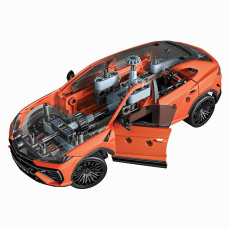 Clementoni Wissenschaftsspielmechanik – Lamborghini Urus – Sprachspielzeug – Konstruktionsspielzeug – ab 8 Jahren