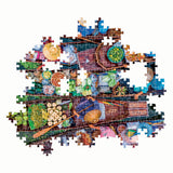 Clementoni Puzzle schwimmender thailändischer Markt, 1000 Teile.