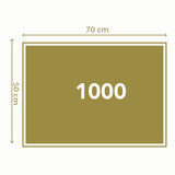 Clementoni Puzzle Shades of Santorini, 1000 Teile.