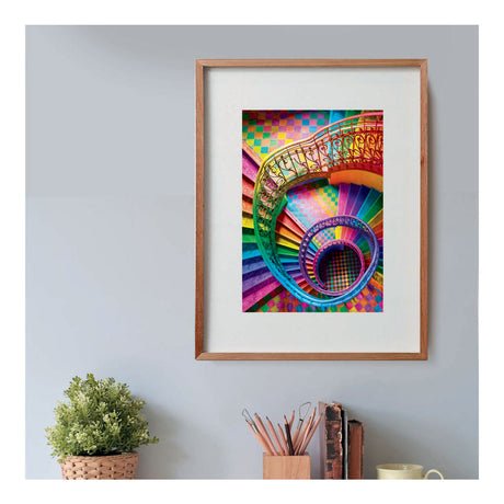 Clementoni Puzzle Compact Colorboom Stairs, 500 Teile.