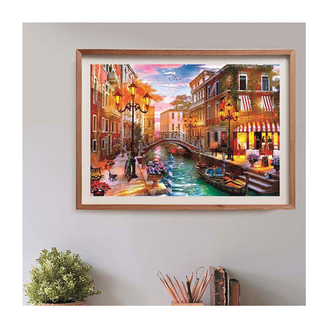 Clementoni Puzzle Sonnenuntergang Venedig, 500 Teile.