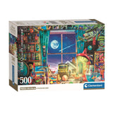 Clementoni-Puzzle zum Mond, 500 Teile.