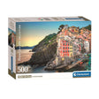 Clementoni Puzzle Küste von Riomaggiore, 500 Teile.
