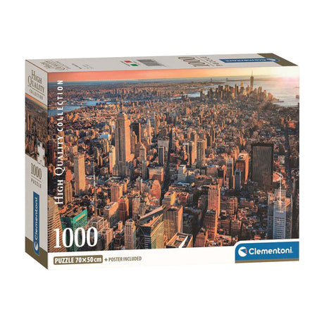 Clementoni Puzzle New York City, 1000 Teile.