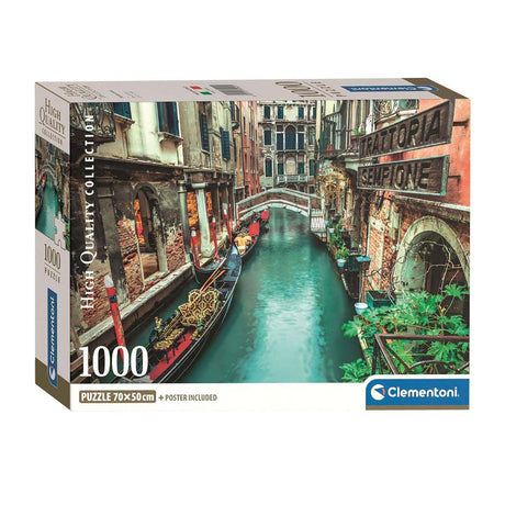 Clementoni-Puzzle Venedig-Kanal, 1000 Teile.