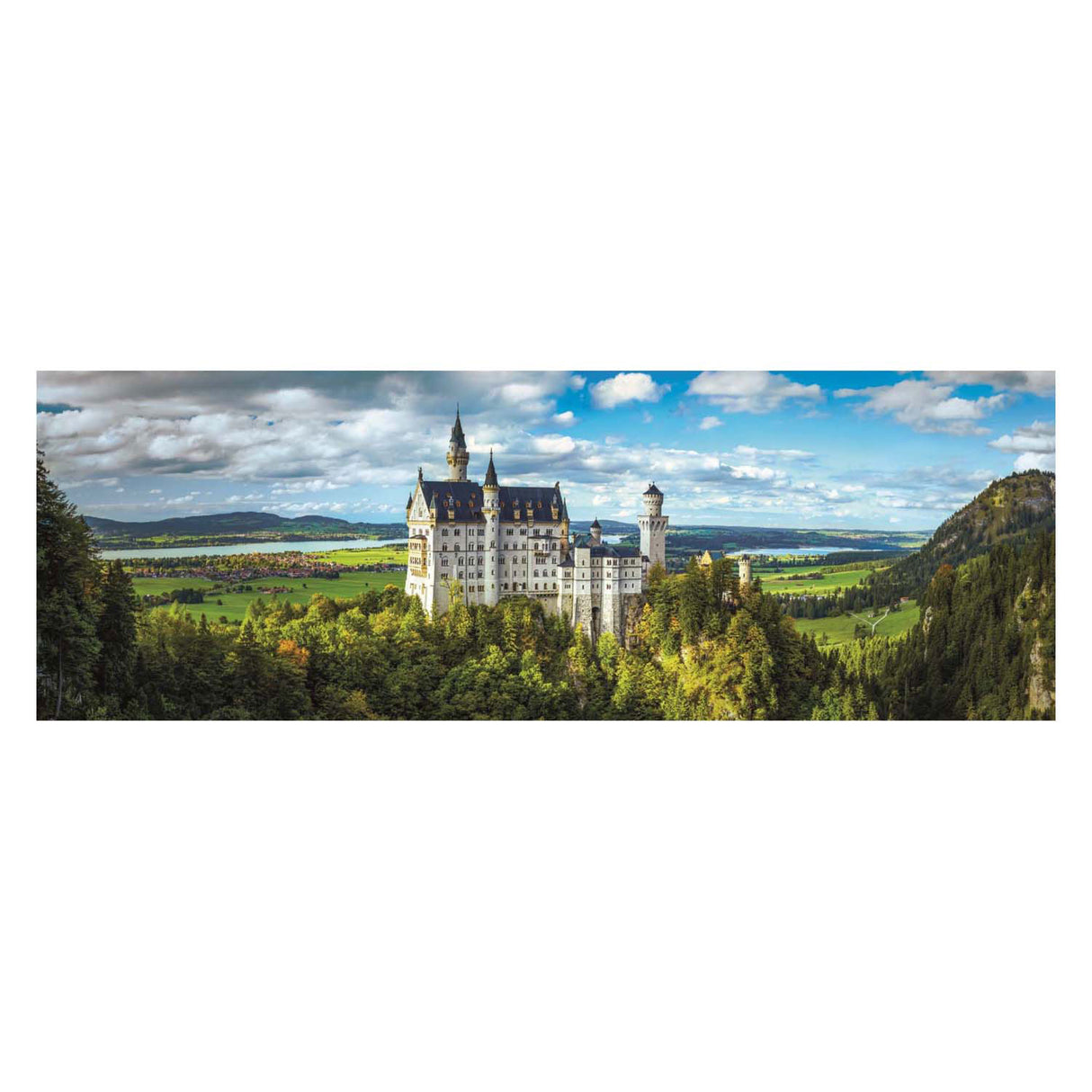 Clementoni Puzzle Das Schloss Neuschwanstein, 1000 Teile.