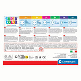 Clementoni-Puzzle mit Quadratstich, 3x48 Teile.