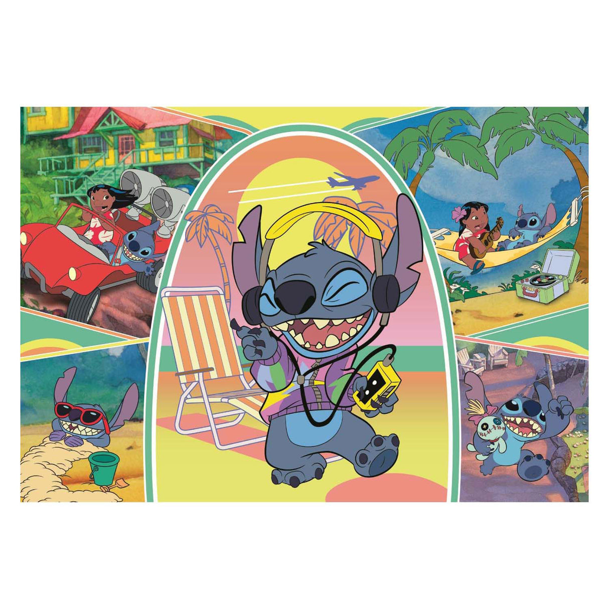 Clementoni Puzzle Super Stitch, 180 Teile.