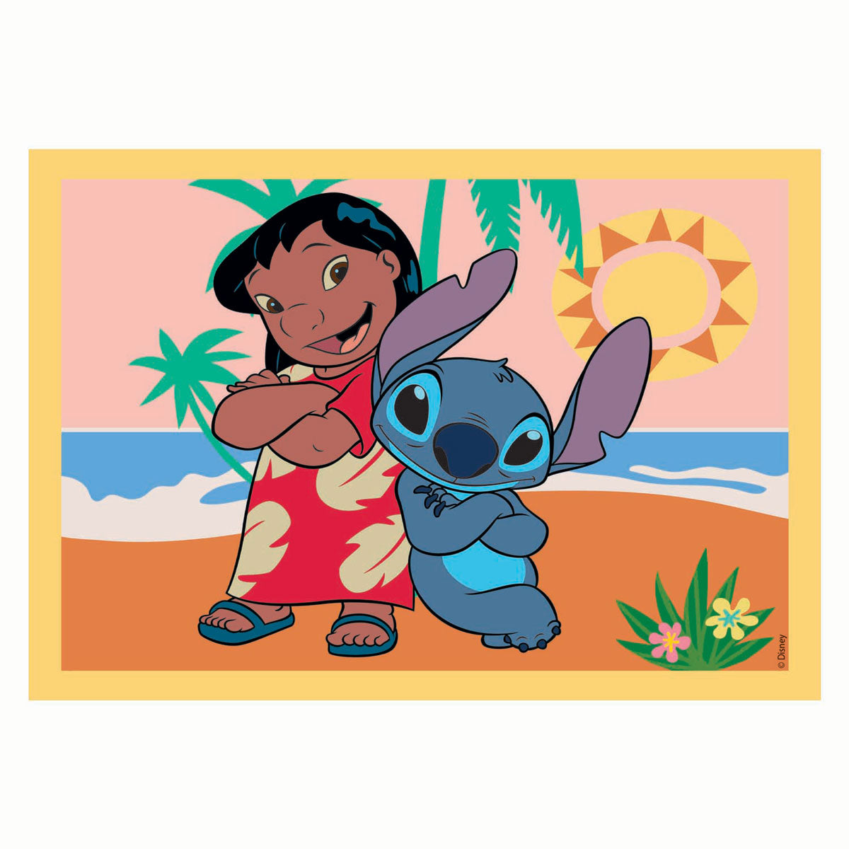 Clementoni Super-Farbpuzzle 4in1 Stich