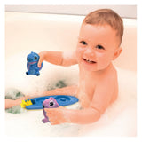 Clementoni disney baby stitch angel badspeelgoed - waterspeelgoed baby surf set - badspeeltjes - speelgoed voor in bad vanaf 6 maanden